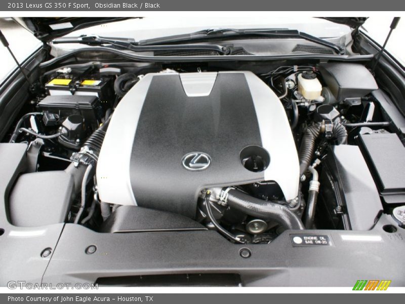 Obsidian Black / Black 2013 Lexus GS 350 F Sport