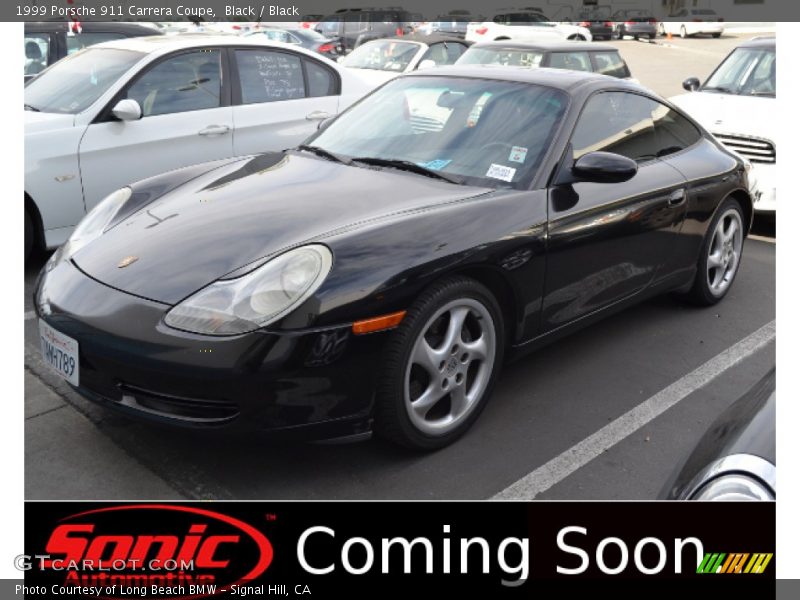 Black / Black 1999 Porsche 911 Carrera Coupe