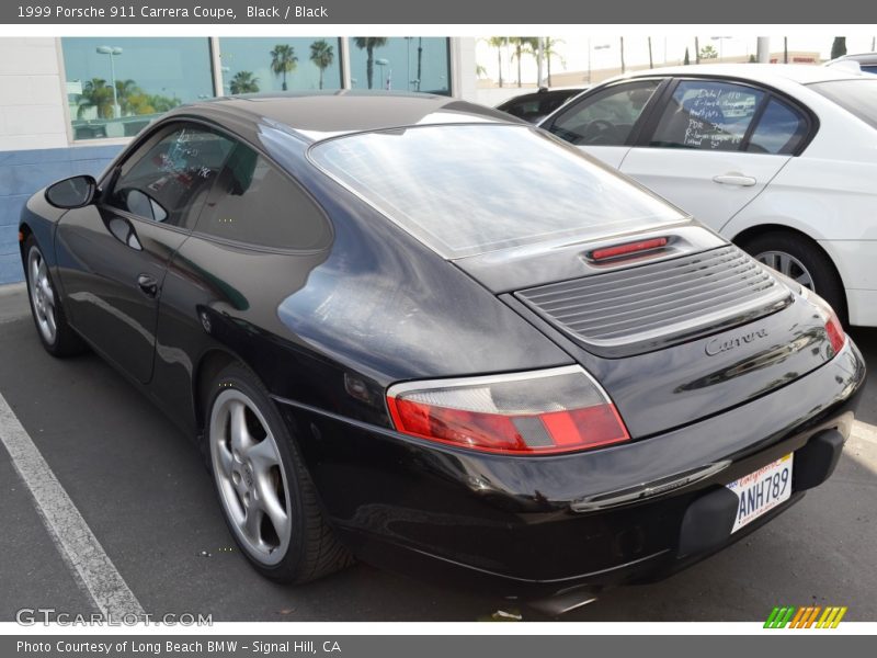 Black / Black 1999 Porsche 911 Carrera Coupe