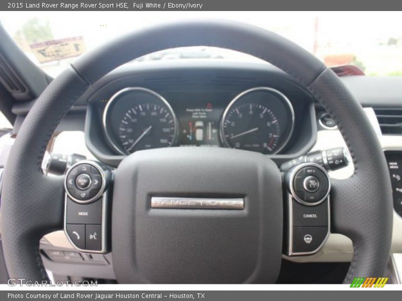 Fuji White / Ebony/Ivory 2015 Land Rover Range Rover Sport HSE