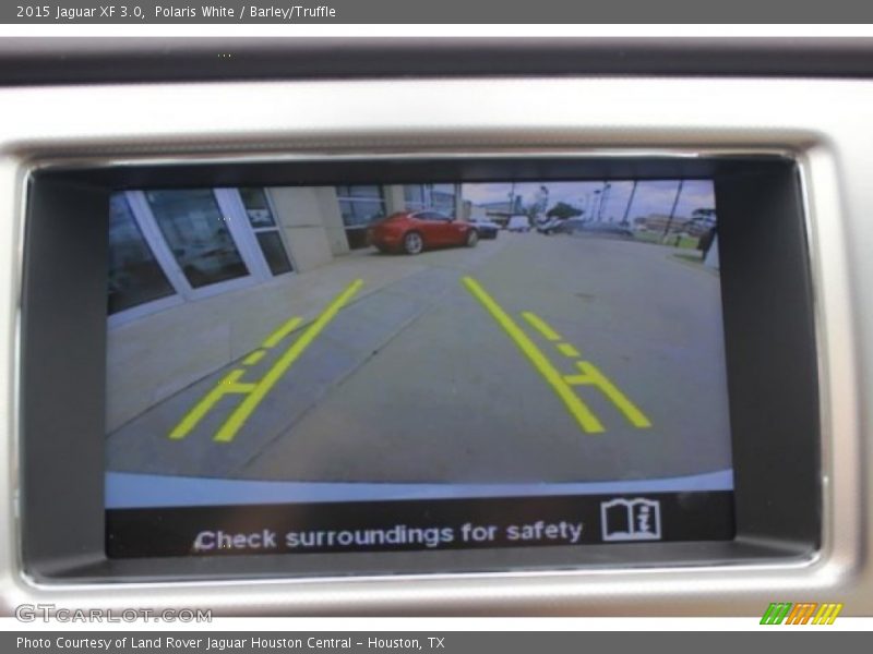Polaris White / Barley/Truffle 2015 Jaguar XF 3.0