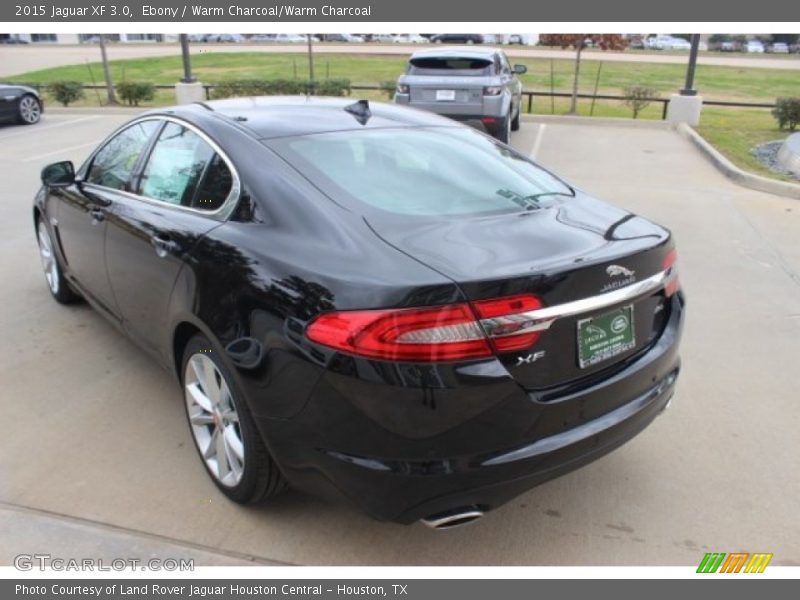 Ebony / Warm Charcoal/Warm Charcoal 2015 Jaguar XF 3.0