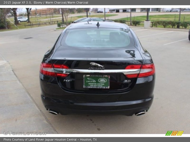 Ebony / Warm Charcoal/Warm Charcoal 2015 Jaguar XF 3.0