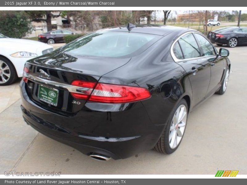 Ebony / Warm Charcoal/Warm Charcoal 2015 Jaguar XF 3.0