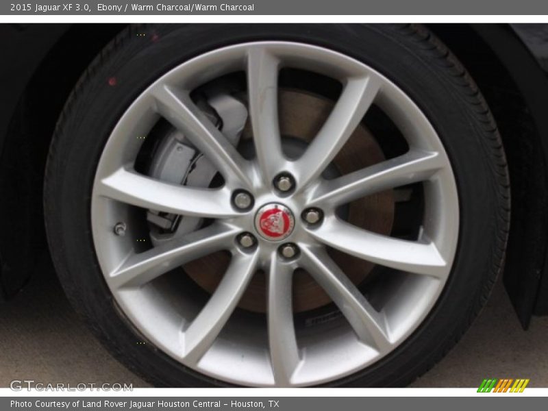 Ebony / Warm Charcoal/Warm Charcoal 2015 Jaguar XF 3.0