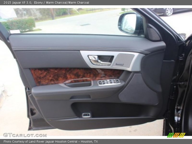 Ebony / Warm Charcoal/Warm Charcoal 2015 Jaguar XF 3.0