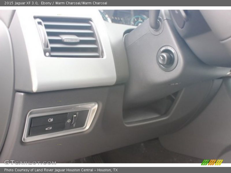 Ebony / Warm Charcoal/Warm Charcoal 2015 Jaguar XF 3.0