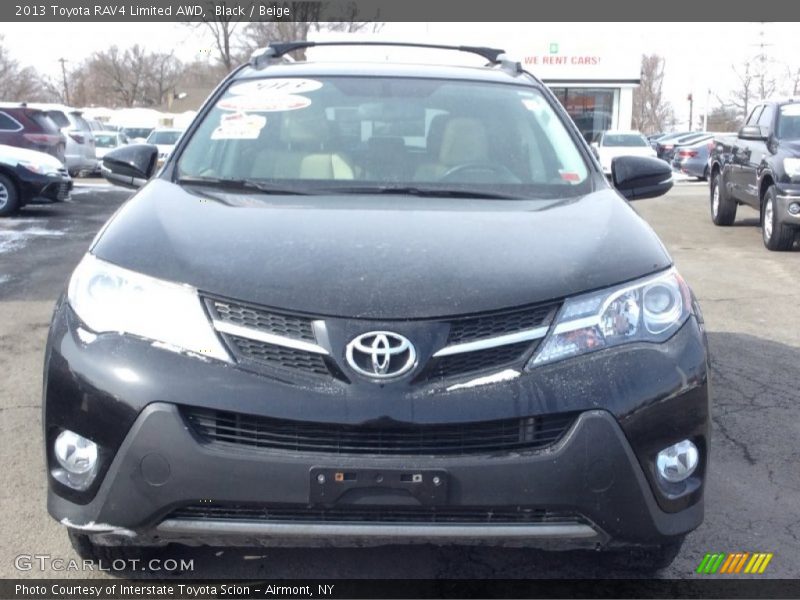 Black / Beige 2013 Toyota RAV4 Limited AWD