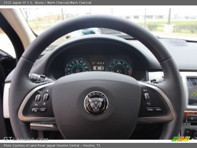 Ebony / Warm Charcoal/Warm Charcoal 2015 Jaguar XF 3.0