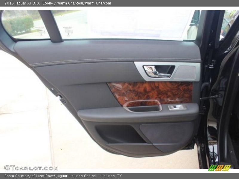 Ebony / Warm Charcoal/Warm Charcoal 2015 Jaguar XF 3.0