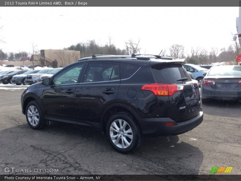 Black / Beige 2013 Toyota RAV4 Limited AWD
