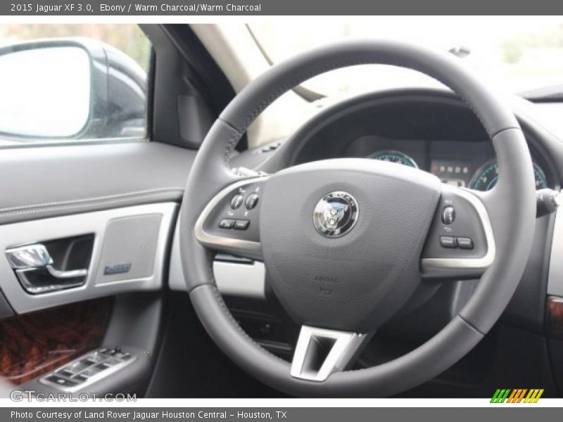 Ebony / Warm Charcoal/Warm Charcoal 2015 Jaguar XF 3.0