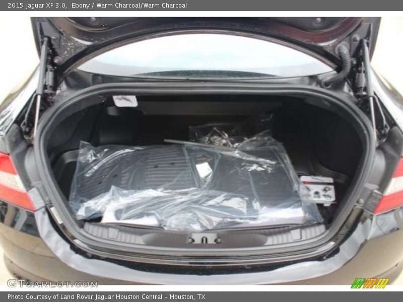 Ebony / Warm Charcoal/Warm Charcoal 2015 Jaguar XF 3.0