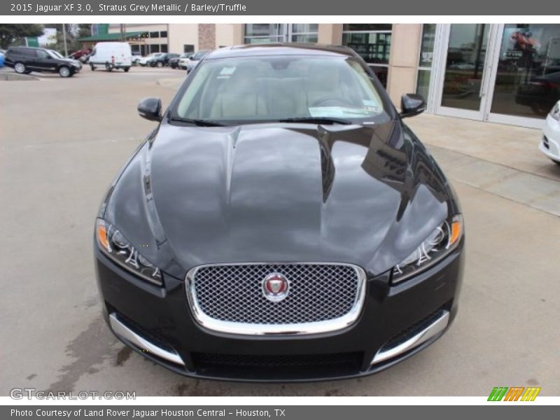 Stratus Grey Metallic / Barley/Truffle 2015 Jaguar XF 3.0