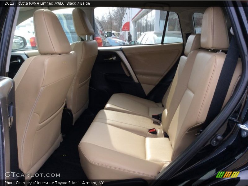 Black / Beige 2013 Toyota RAV4 Limited AWD