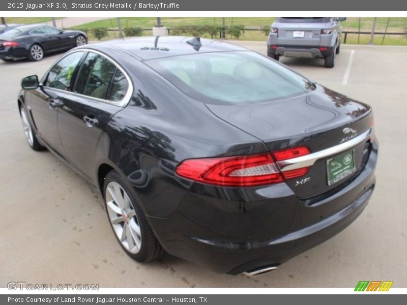 Stratus Grey Metallic / Barley/Truffle 2015 Jaguar XF 3.0