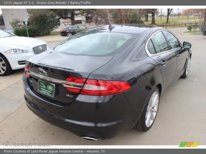Stratus Grey Metallic / Barley/Truffle 2015 Jaguar XF 3.0