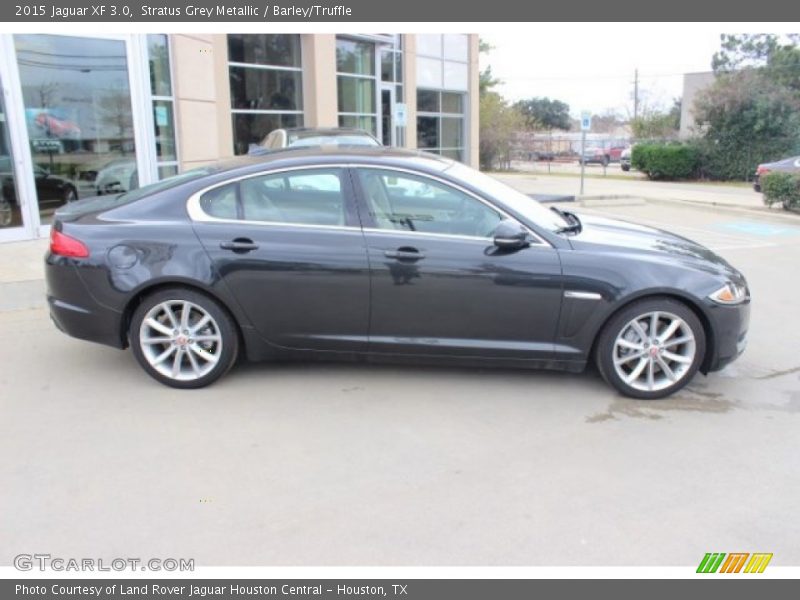 Stratus Grey Metallic / Barley/Truffle 2015 Jaguar XF 3.0