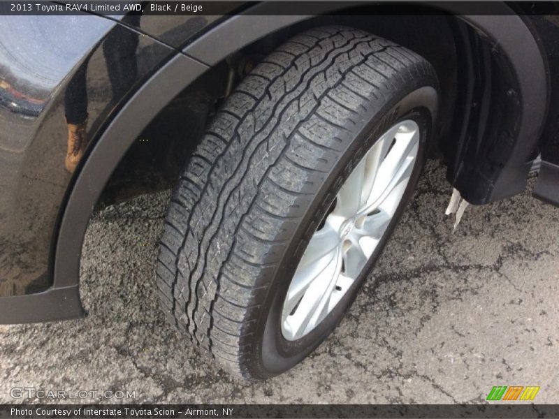 Black / Beige 2013 Toyota RAV4 Limited AWD