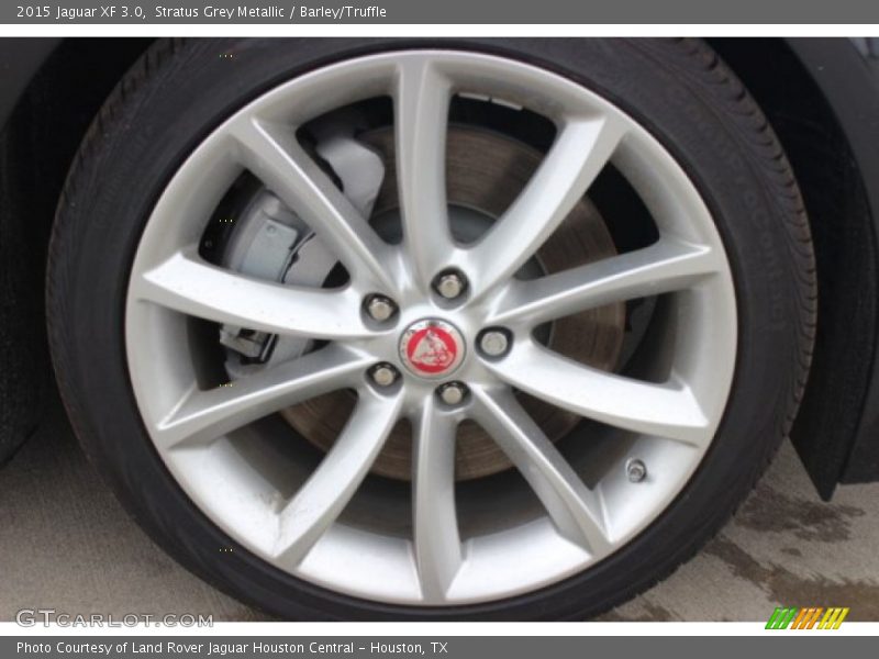 Stratus Grey Metallic / Barley/Truffle 2015 Jaguar XF 3.0