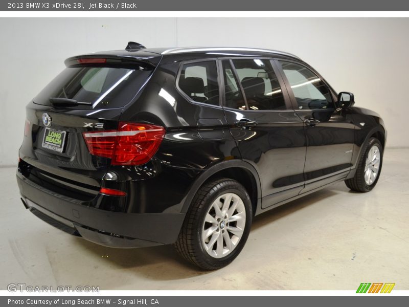 Jet Black / Black 2013 BMW X3 xDrive 28i