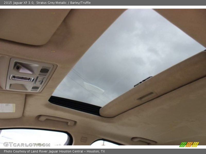 Stratus Grey Metallic / Barley/Truffle 2015 Jaguar XF 3.0