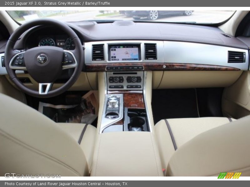 Stratus Grey Metallic / Barley/Truffle 2015 Jaguar XF 3.0