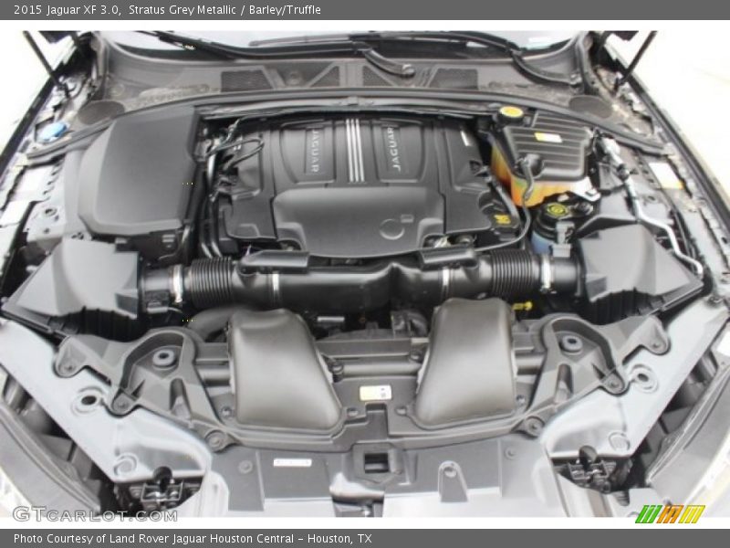 Stratus Grey Metallic / Barley/Truffle 2015 Jaguar XF 3.0