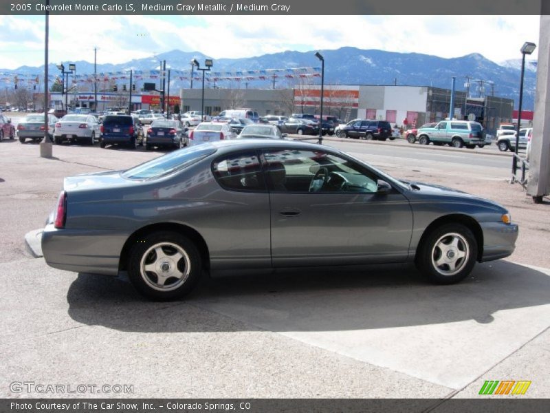 Medium Gray Metallic / Medium Gray 2005 Chevrolet Monte Carlo LS