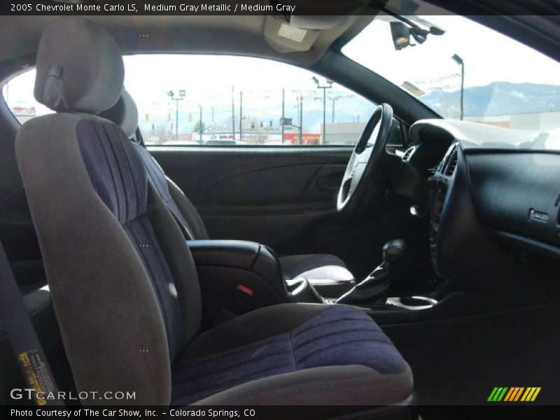Medium Gray Metallic / Medium Gray 2005 Chevrolet Monte Carlo LS