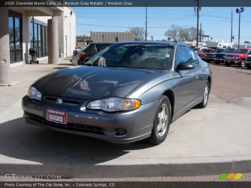 Medium Gray Metallic / Medium Gray 2005 Chevrolet Monte Carlo LS