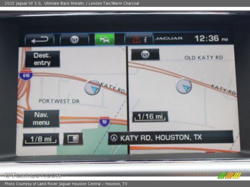 Navigation of 2015 XF 3.0