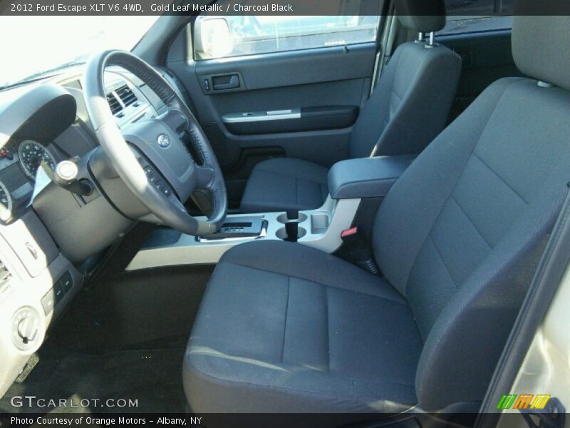Gold Leaf Metallic / Charcoal Black 2012 Ford Escape XLT V6 4WD