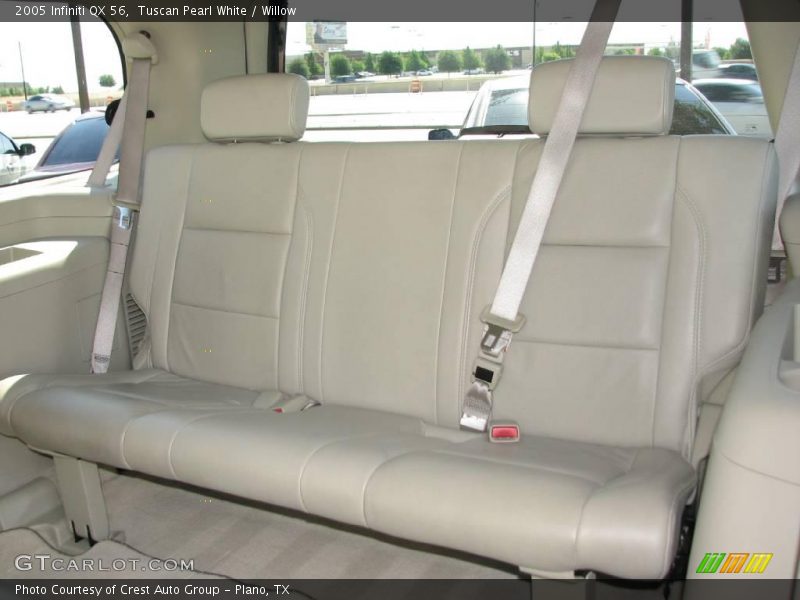 Tuscan Pearl White / Willow 2005 Infiniti QX 56
