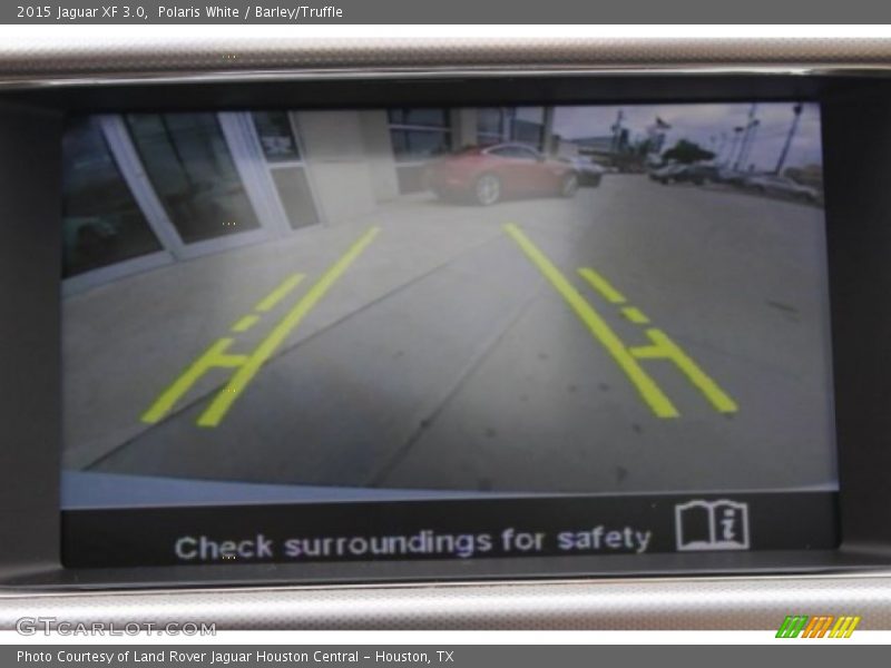 Polaris White / Barley/Truffle 2015 Jaguar XF 3.0