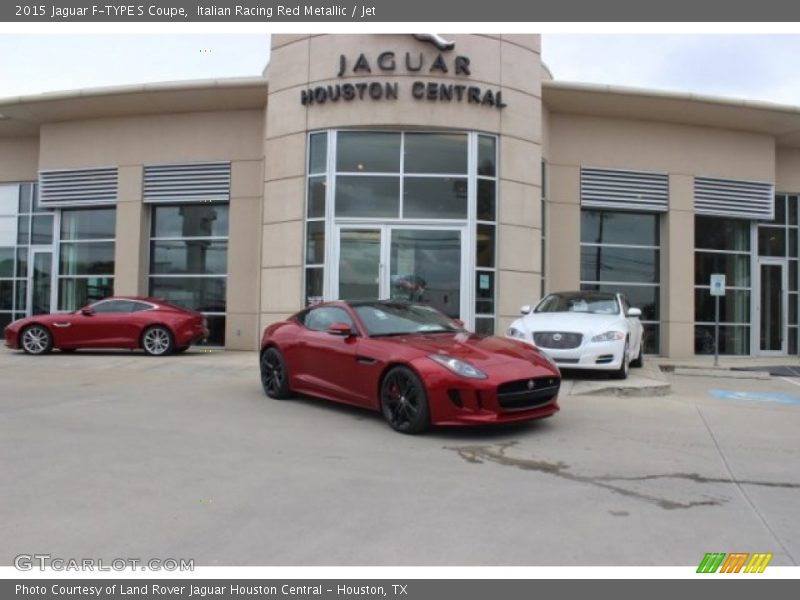 Italian Racing Red Metallic / Jet 2015 Jaguar F-TYPE S Coupe