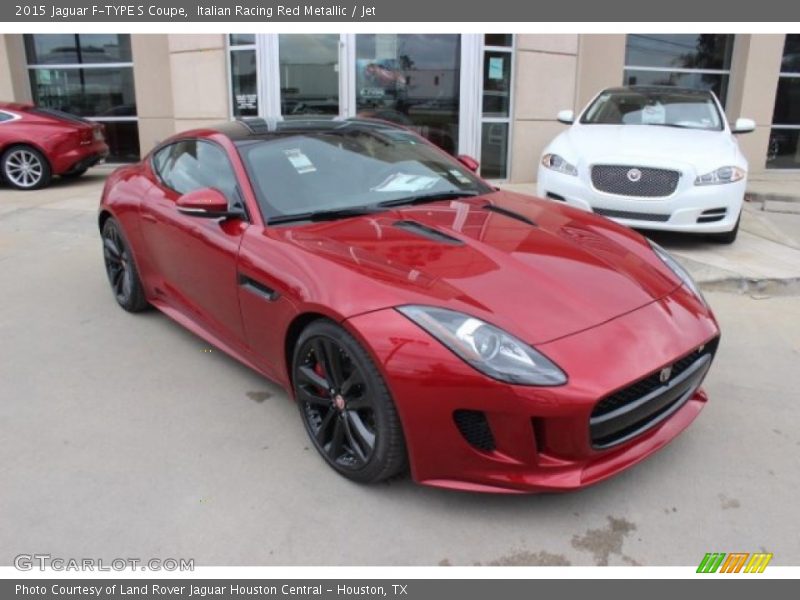 Front 3/4 View of 2015 F-TYPE S Coupe