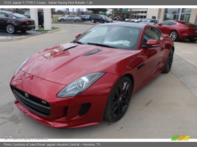 Italian Racing Red Metallic / Jet 2015 Jaguar F-TYPE S Coupe