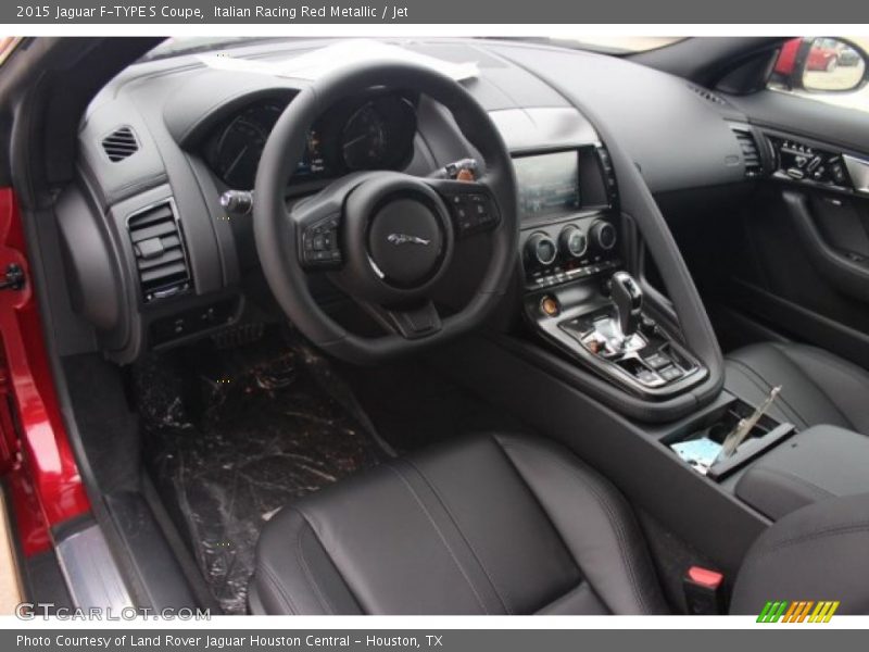 Jet Interior - 2015 F-TYPE S Coupe 