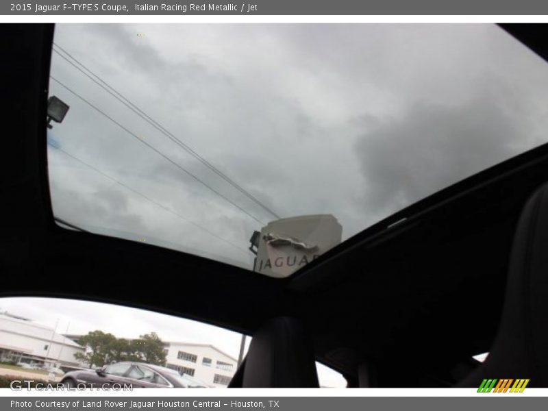Sunroof of 2015 F-TYPE S Coupe