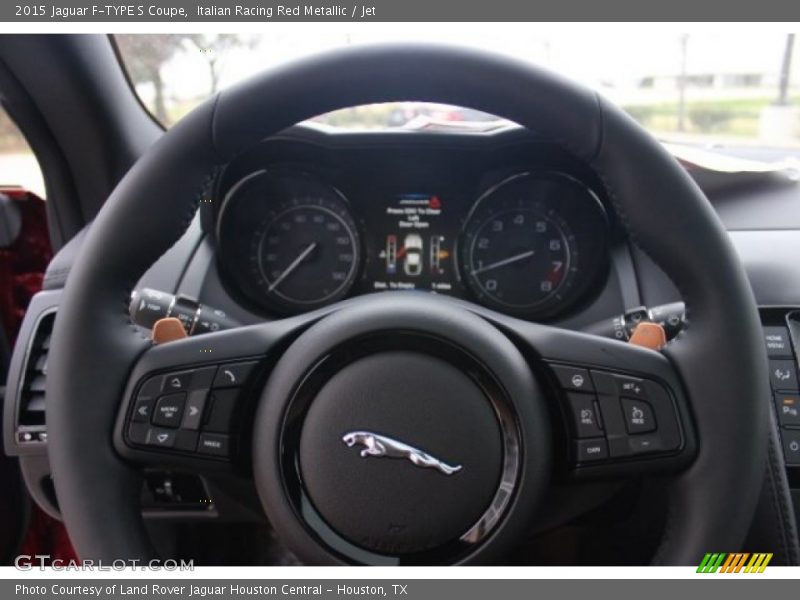 Italian Racing Red Metallic / Jet 2015 Jaguar F-TYPE S Coupe