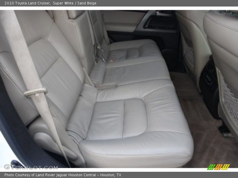 Super White / Sand Beige 2010 Toyota Land Cruiser