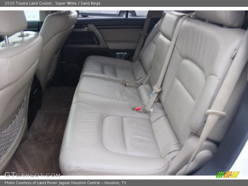 Super White / Sand Beige 2010 Toyota Land Cruiser