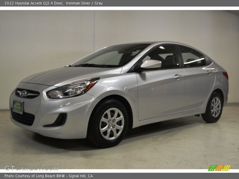 Ironman Silver / Gray 2012 Hyundai Accent GLS 4 Door