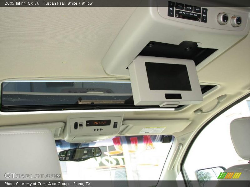 Tuscan Pearl White / Willow 2005 Infiniti QX 56