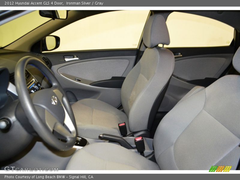 Ironman Silver / Gray 2012 Hyundai Accent GLS 4 Door