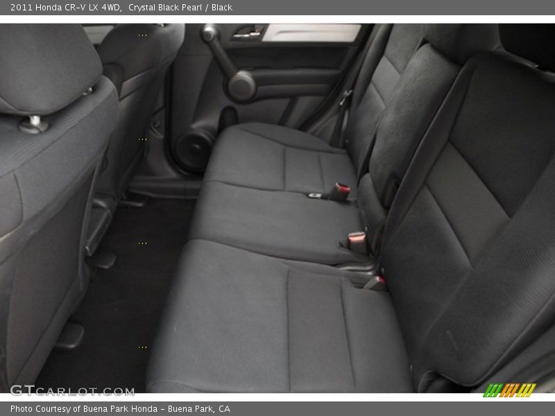 Crystal Black Pearl / Black 2011 Honda CR-V LX 4WD