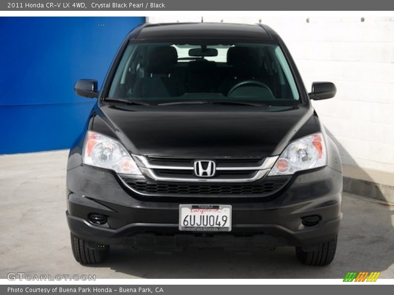 Crystal Black Pearl / Black 2011 Honda CR-V LX 4WD