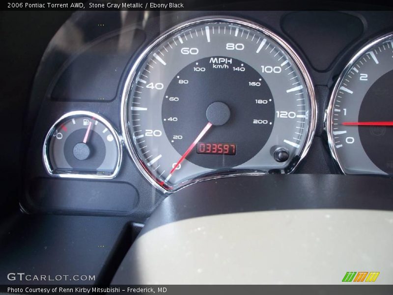 Stone Gray Metallic / Ebony Black 2006 Pontiac Torrent AWD