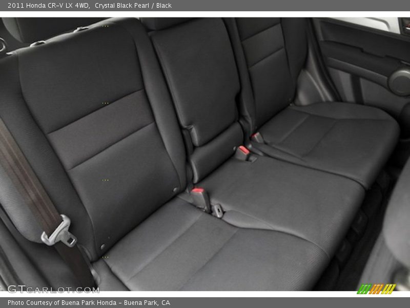 Crystal Black Pearl / Black 2011 Honda CR-V LX 4WD